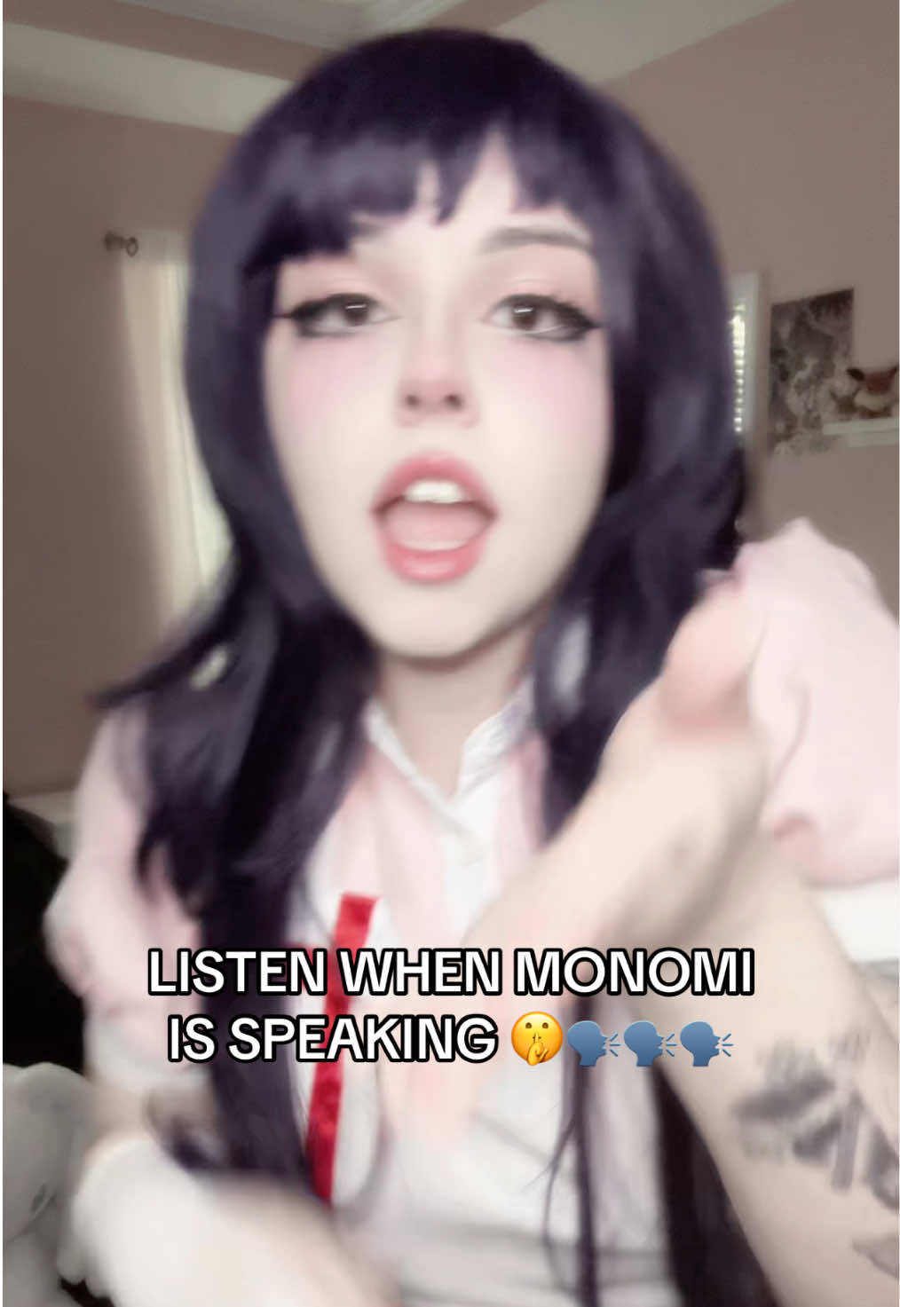 THE TEACHER IS TALKING!! #mikantsumiki #mikancosplay #danganronpa #danganronpacosplay #mikantsumikicosplay #sdr2 #fyp 
