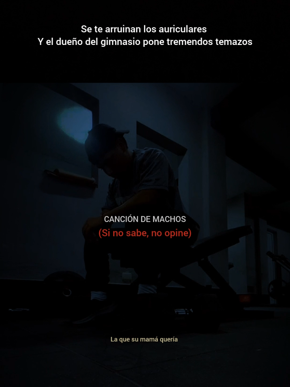 Canción de machos ! 🗿🫵🏽 #fyp #Gym #motivacion #hopercore #gimnasio #Fitness 