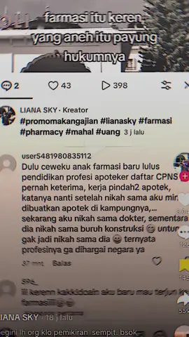 Tapi dokter yang satu ini maunya sama mba mba apoteker, gimana dong☺️ #pharmacy #apoteker #dokterdanapoteker #doktermuda #apotekermuda 