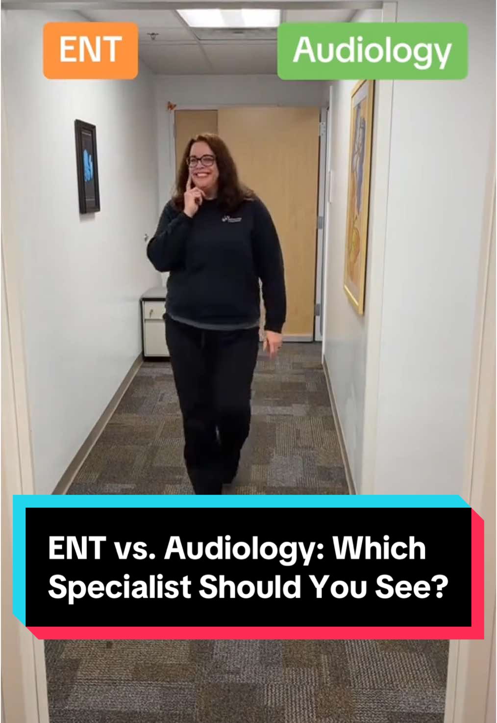 ENT Specialist vs Audiologist: Find out where to take your child! #Audiologist #EarNoseThroatDoc #HospitalTikToks #LearnOnTikTok #Nationwidekids