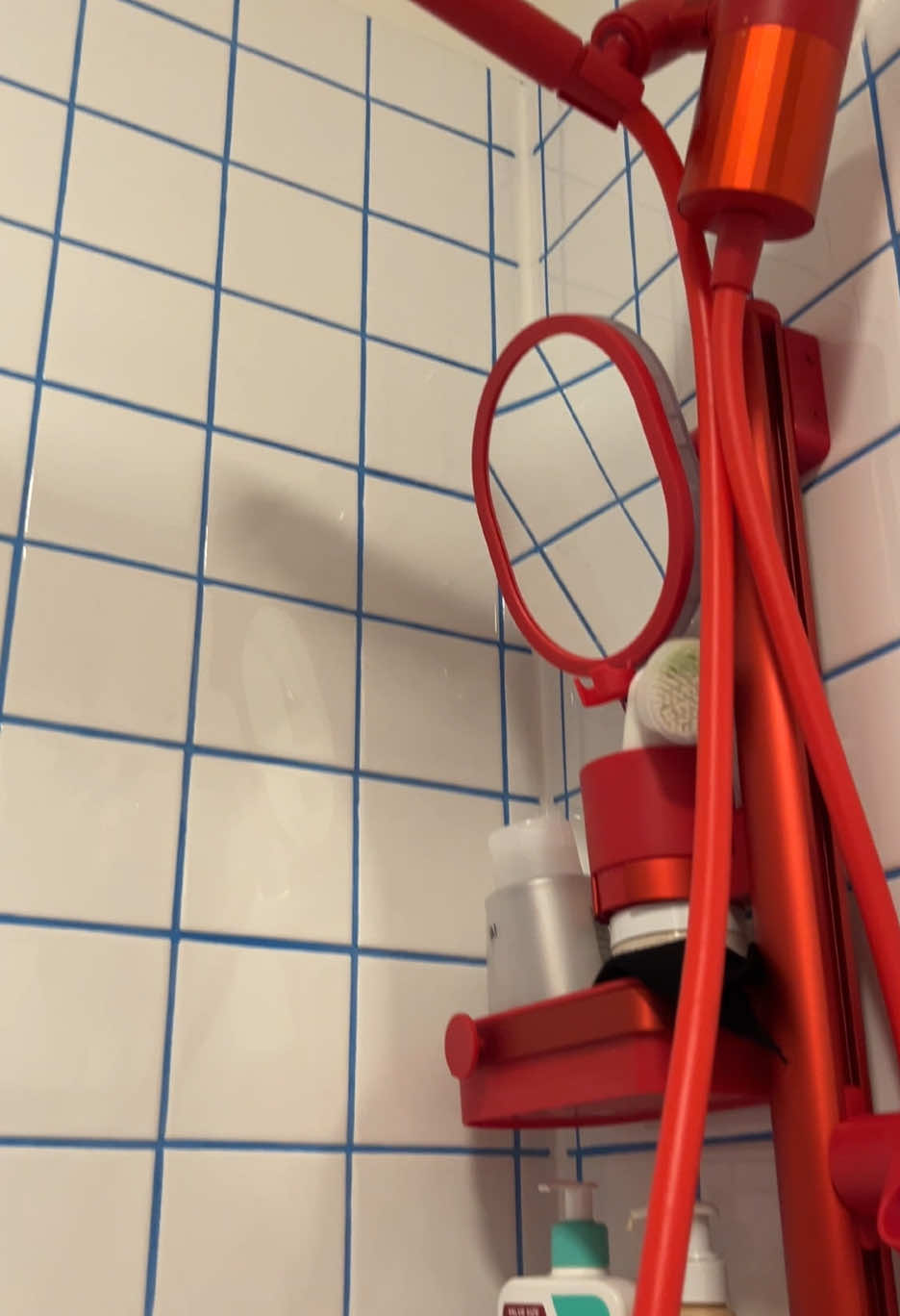 proof you don’t need expensive tile #DIY #bathroom #diyrenovation 