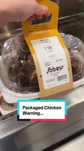 ‼️Prepackaged and precooked grocery store chicken often contains a range of additives and preservatives to enhance flavor, extend shelf life, and improve texture. Common ingredients include sodium phosphate, used to retain moisture; potassium lactate, a preservative to inhibit bacterial growth; monosodium glutamate (MSG) for flavor enhancement; and carrageenan, a thickener that improves mouthfeel. Some products are also injected with a saline solution to increase weight and juiciness. While these additives serve industrial purposes, frequent consumption has been linked to health concerns. For example, sodium phosphate can contribute to kidney stress and cardiovascular issues, particularly in those with preexisting conditions. Carrageenan has been associated with gastrointestinal inflammation, and excess sodium intake overall is a known risk factor for high blood pressure. 	1.	Ritz, E., & Hahn, K. (2012). “Phosphate additives in food—a health risk.” Deutsches Ärzteblatt International, 109(4), 49–55. https://doi.org/10.3238/arztebl.2012.0049 	2.	Bhattacharyya, S., et al. (2012). “Carrageenan-induced inflammation in gastrointestinal tract: A review.” Critical Reviews in Toxicology, 42(2), 153–178. 	3.	He, F. J., & MacGregor, G. A. (2009). “A comprehensive review on salt and health and current experience of worldwide salt reduction programmes.” Journal of Human Hypertension, 23(6), 363–384. #grocerytips #healthylifestyle #groceryhaul #foodfacts #betterforyou 