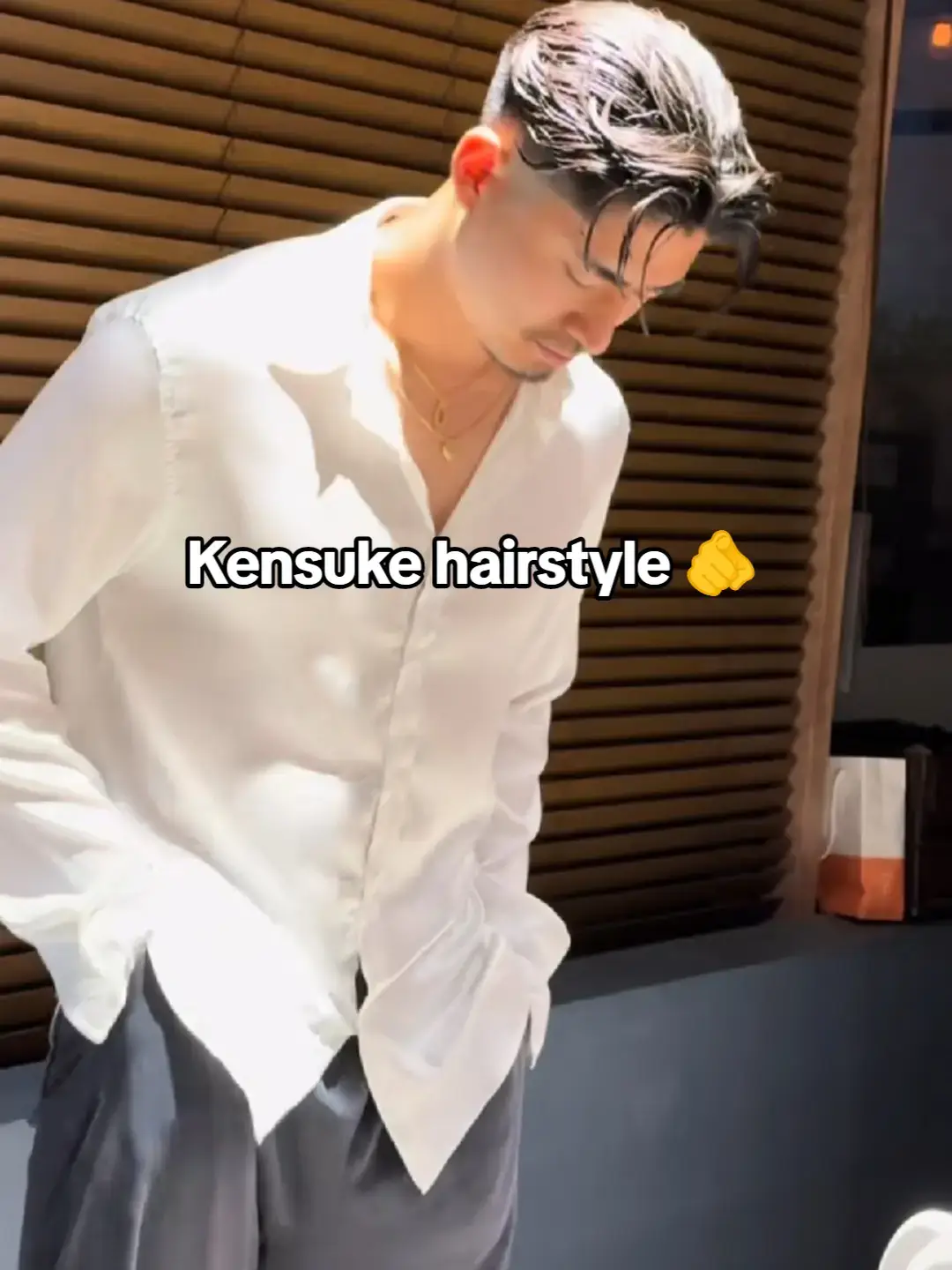 Kensuke 👀 #hairstyle #formen #kensuke #foryoupage 
