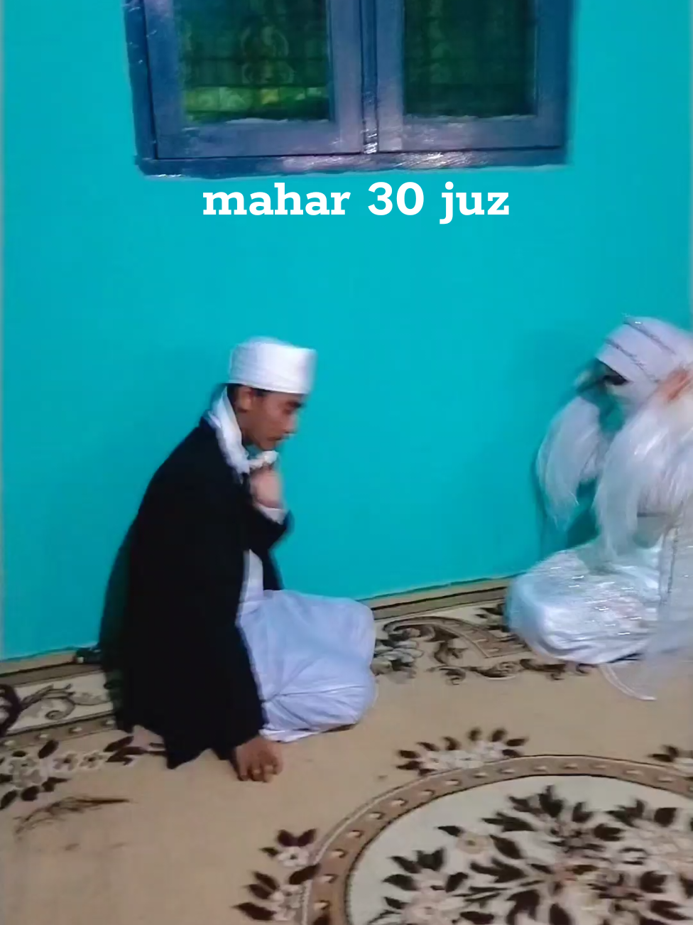 MasyaAllah,, biasanya lihat di tiktok,, ini lihat depan mata langsung,,, samawa sayang ku #penikahanidaman 