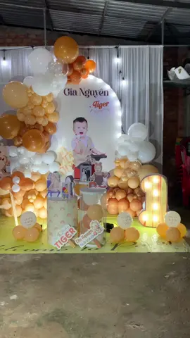 Sét trang trí sinh nhật cho bé #sinhnhat #xuhuong #trangtri #bongbong 