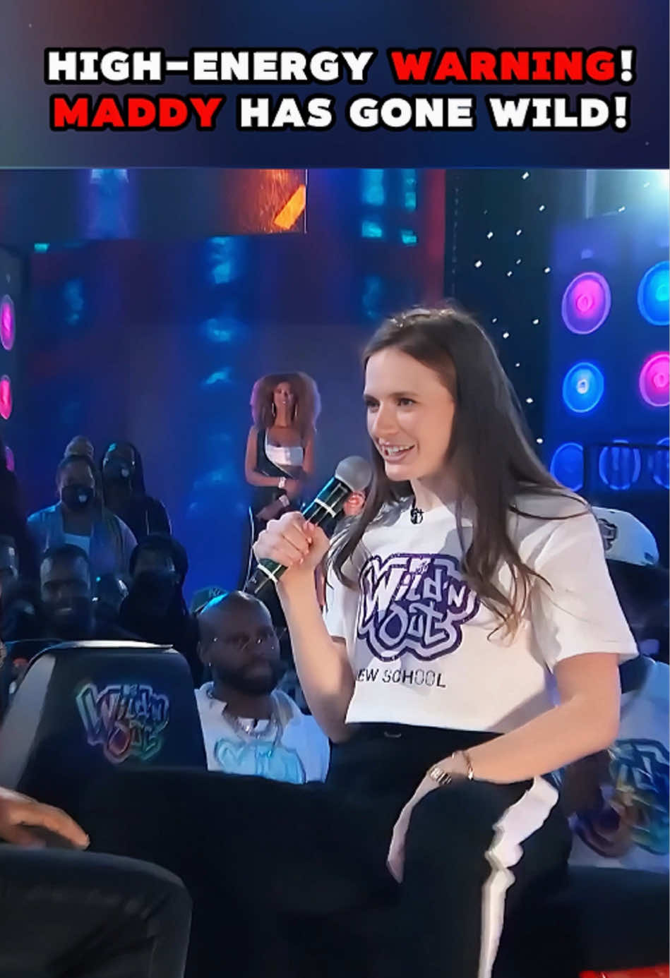 Maddy Just Activated ULTIMATE MODE! #wildnout #funnymoment #rap