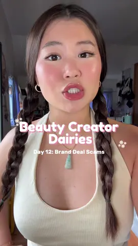 Scammers are so annoying…Stay safe and always ask for help if you dk!!🙁 #creatortips #branddealscams #contentcreation #microinfluencer #microcreator #branddeals #monetizetiktok #contentcreatortips 