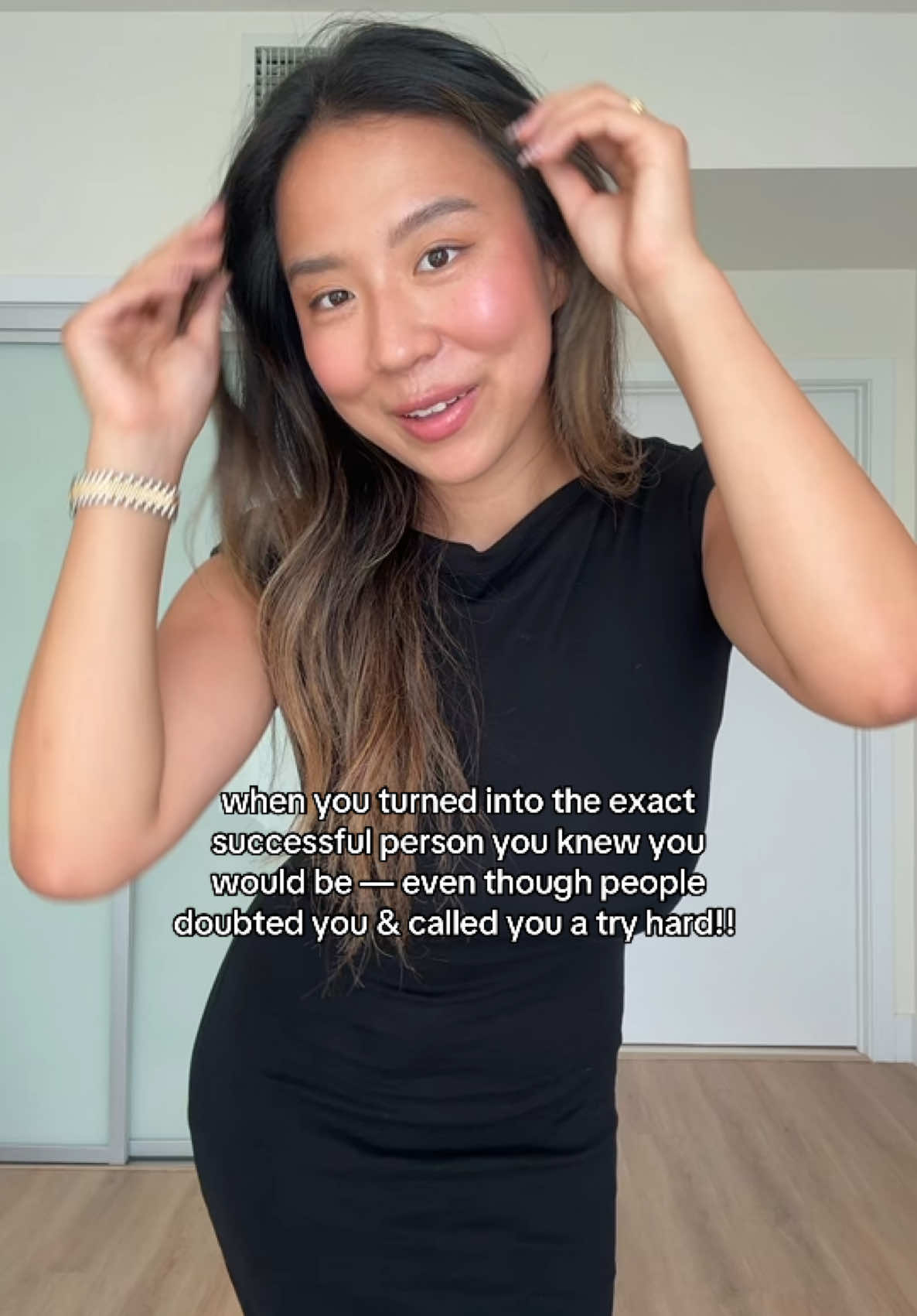 psa trying hard.. works! if you know you are meant to build a dream life and career and beyond.. you will. 
