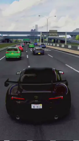 Cutting Up Rush Hour Traffic #assettocorsa #nohesi 