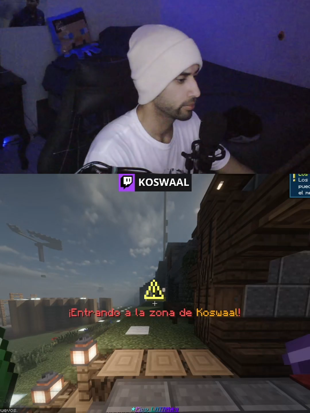Twitch: Koswaal Server de minecraft: JAVA: mc.minelatino.net BEDROCK: bd.minelatino.net PUERTO: 19132 . . . . . .#streamerpequeño #minecraft #gamerentiktok