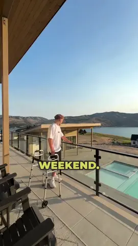 My weekend getaway 😎 #dannys_recovery #fyp 