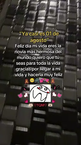 Feliz día de la Novia 👑💗🥺#paratiiiiii #1deagosto #teladedico Muaaa @... #diadelanovia 🫶🏻 #novia #teamo #Love 💘#dedica  #demiparati ♡シ #fouryou #fypp #apoyo ✌🏻#comparte 🫶🏻#🌈 #etiqueta TQM💕 #frasesdeamor ✨👩🏻‍❤️‍💋‍👨🏻