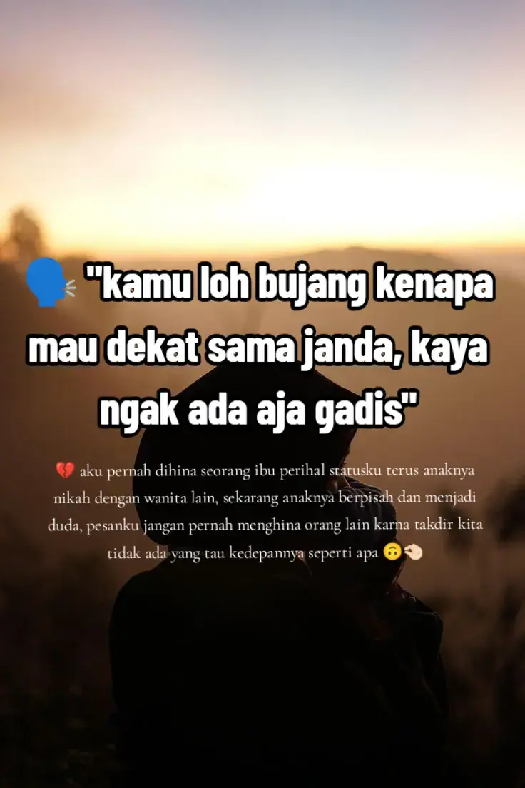 padahal kita sesama wanita loh buk,kok tega sih🥀