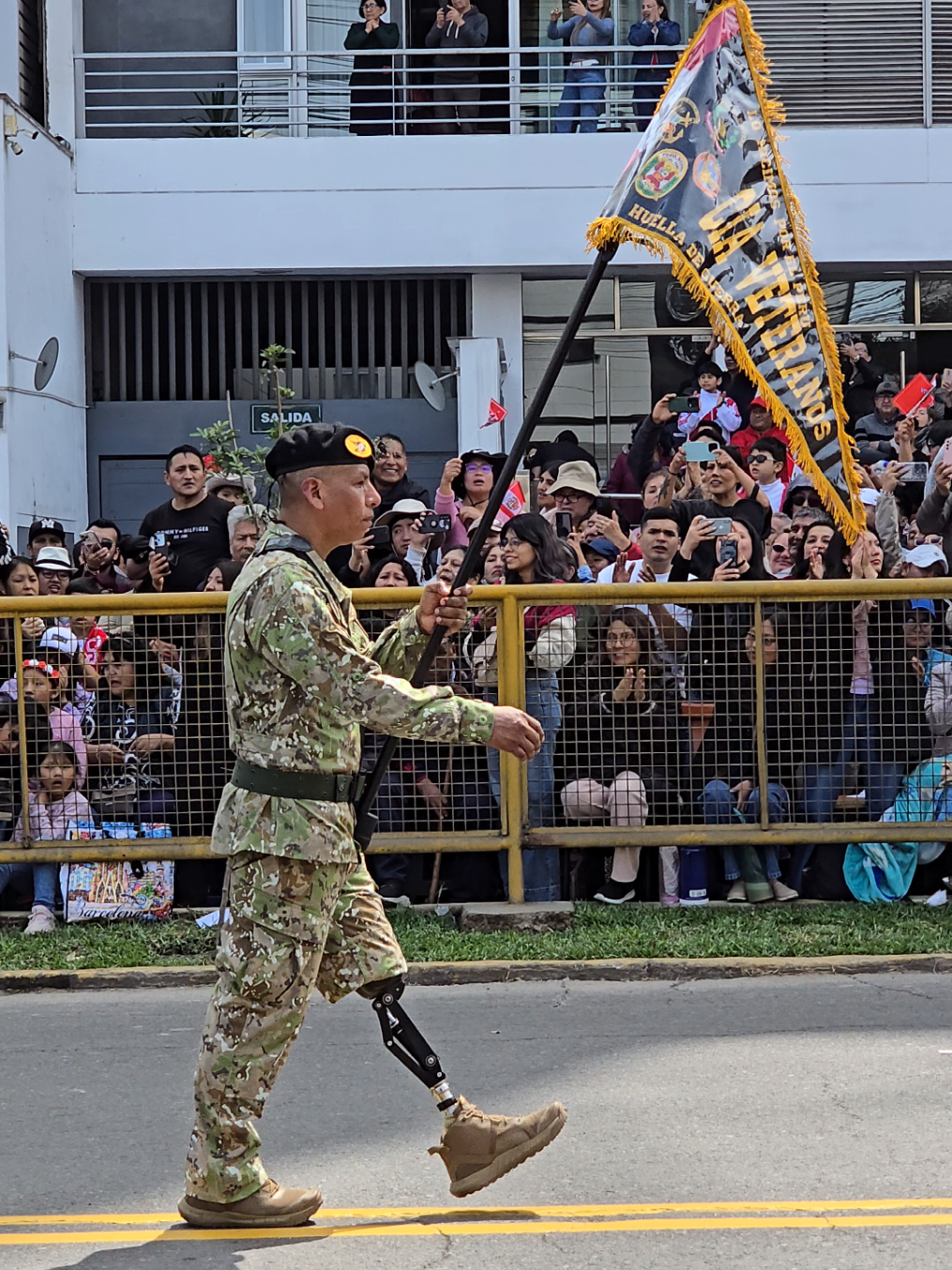Son unos guerreros 💪🇵🇪🫡 #paradamilitar #28dejulio #fuerzasarmadas #peru #veteranos 