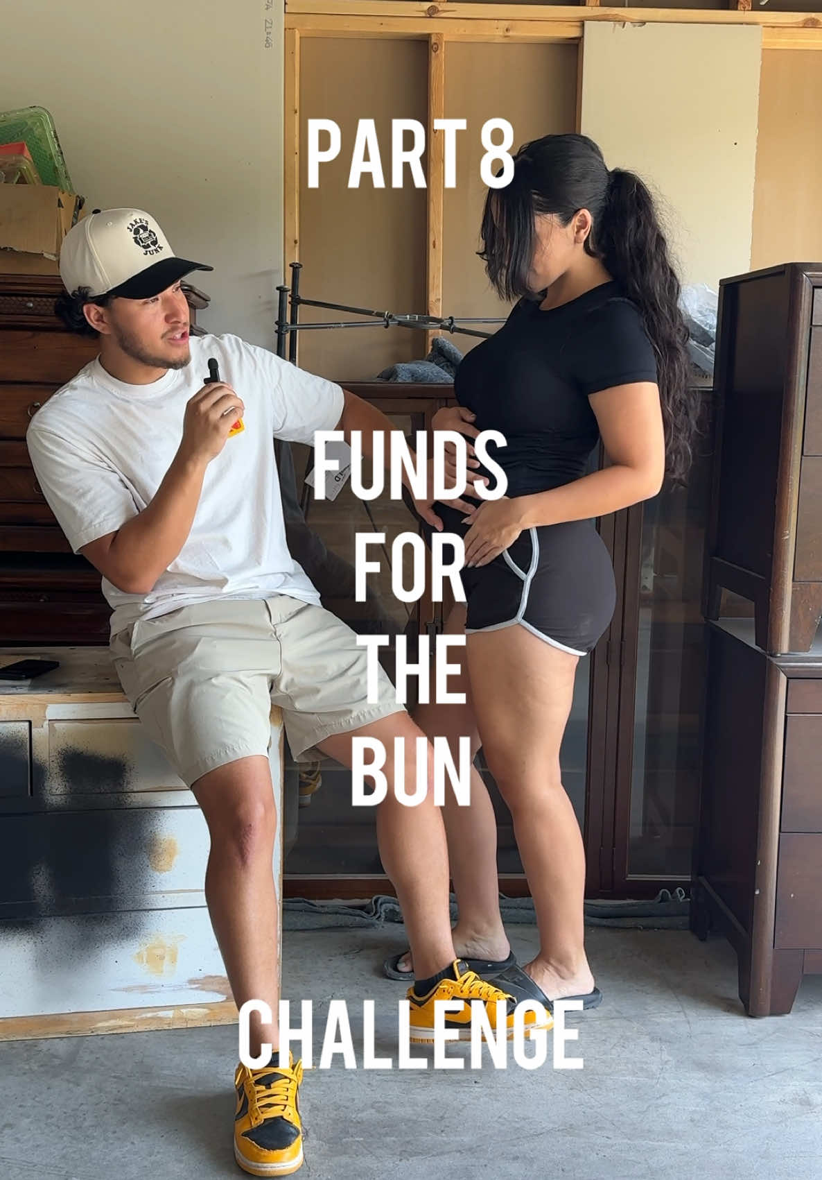 PART 8 of #FundsForTheBun is here! 🥳🤰🏻 We took a little break for some family events, but we’re ready to get back to the hustle! Profits are moving well at $1625/$5000! 💵 Really exciting news coming in the next videos, we are so excited to share with you guys ☺️  Follow to see our next flip! 🙌🏼 #sidehustles #furnitureflipping #flipchallenge #facebookmarketplace