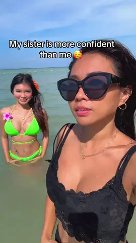 Beach with Sister 🥰 #fyppppppppppppppppppppppp #bisayangdako #filipino #beach 