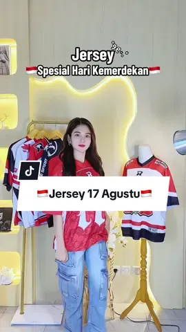 Jersey edisi 17 Agustus 🇮🇩 ukuran nya M, L, XL 🫶🏻 Bahan Dryfit Milano, adeemm 🇮🇩 #edisi17agustus  #jerseyspesialkemerdekaan #jerseyindonesia #jerseyadem #jersey17agustus 