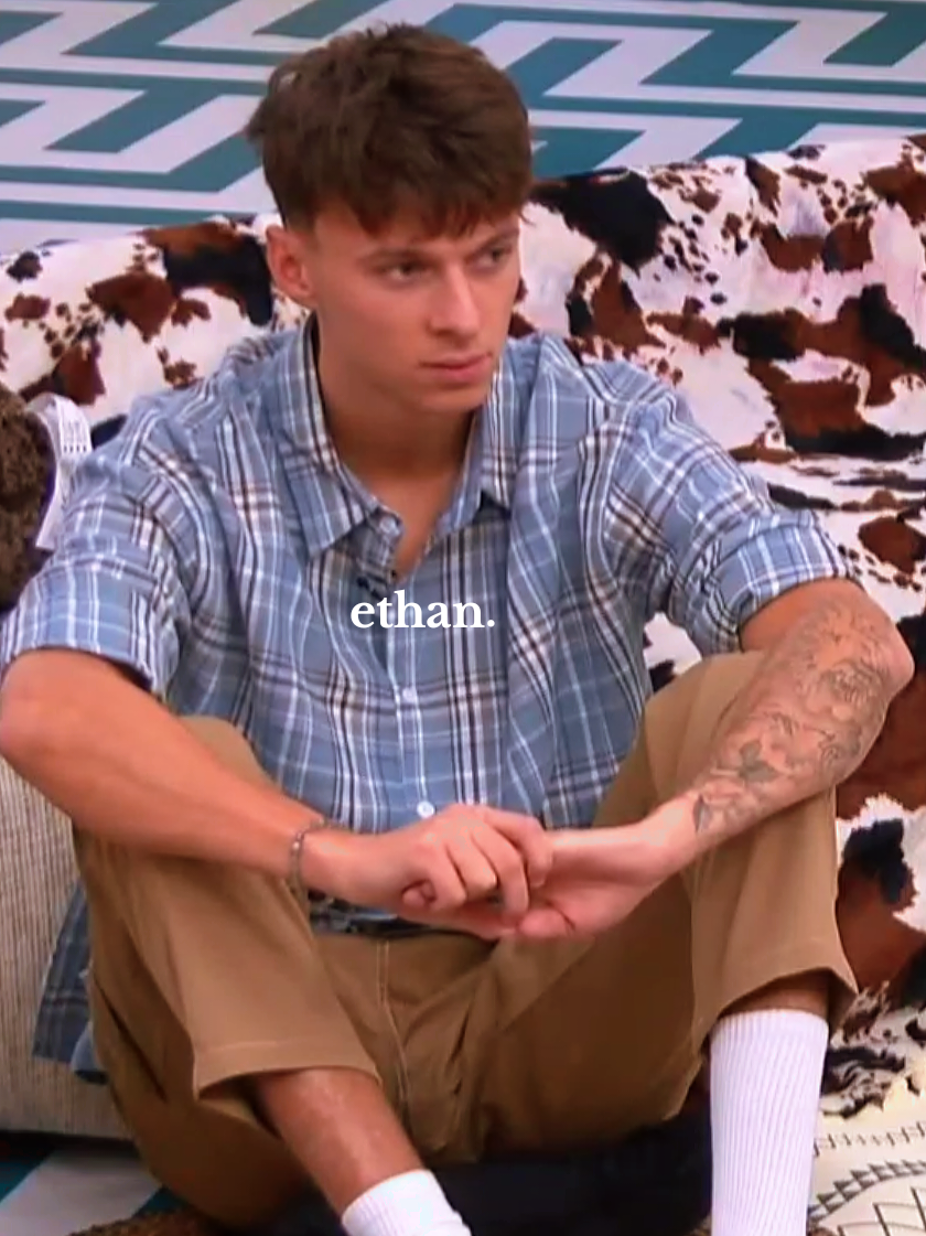 ethan.  #ethan #ethanhazard #secretstory #secretstory13 #ss13 #fyp #ethanita #romy #aimed #noah #romayer 
