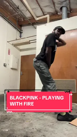 I won’t lie I haven’t done this dance since my sophomore year of high school so I was a lil rusty but this is one of BlackPink’s best title tracks #blackpink #blackpinkofficial #fentysuperbrandday #kpop #kpopfyp #gay #kpopdancecover #dance #viral #playingwithfireblackpink @blackpinkofficial 