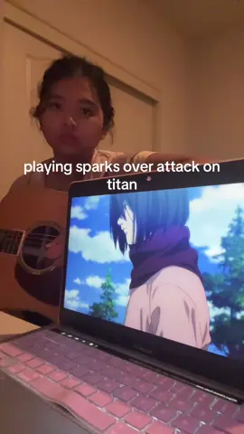 if u heard me mess up that’s ai #AttackOnTitan #sparks #fyp #coldplay 