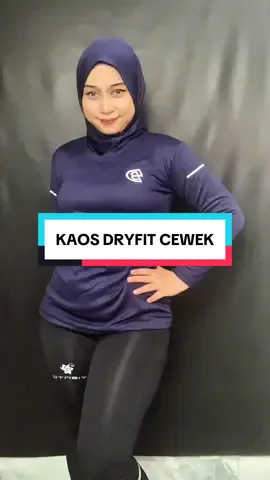 Kaos dryfit lengan panjang wanita #promoguncang88 #gajiansale #kaosgym #kaosrunning #kaosolahraga 