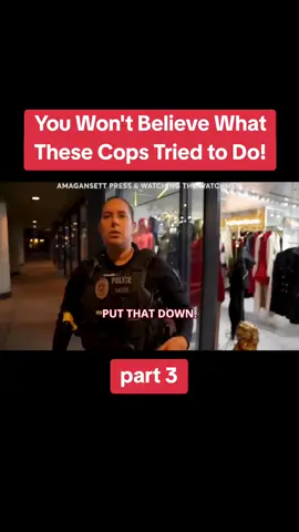 You Won't Believe What These Cops Tried to Do! #1stamendment #cops #policeofficer #usa_tiktok 