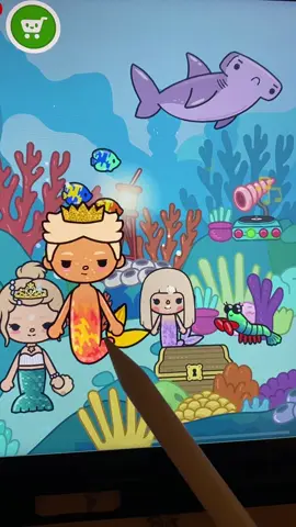 بارت 1 من قصه( حوريه البحر🧜🏻‍♀️✨). #نوني_توكا_بوكا💓 #نوني_افضل_صانعة_محتوى_توكا #nony🍦🍓 #tocaboca #توكا_بوكا 