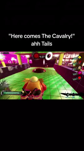 The fox saves the day! #outcomememories #exe #tails #tailsthefox #tailsprower #eggman 