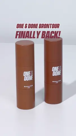 BACK IN STOCK! One & Done Brontour is here! 🤎 #vicecosmetics #fyp 