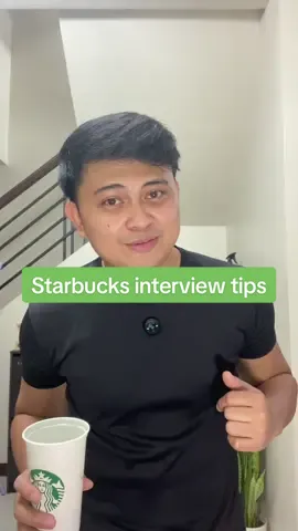Ito yung mga tips sa interview na kailangan mong malaman if you want to work in Starbucks! Yung pangatlo ang sobrang importante! #personalbranding #contentcreator #starbucksbarista #baristalife #interview 