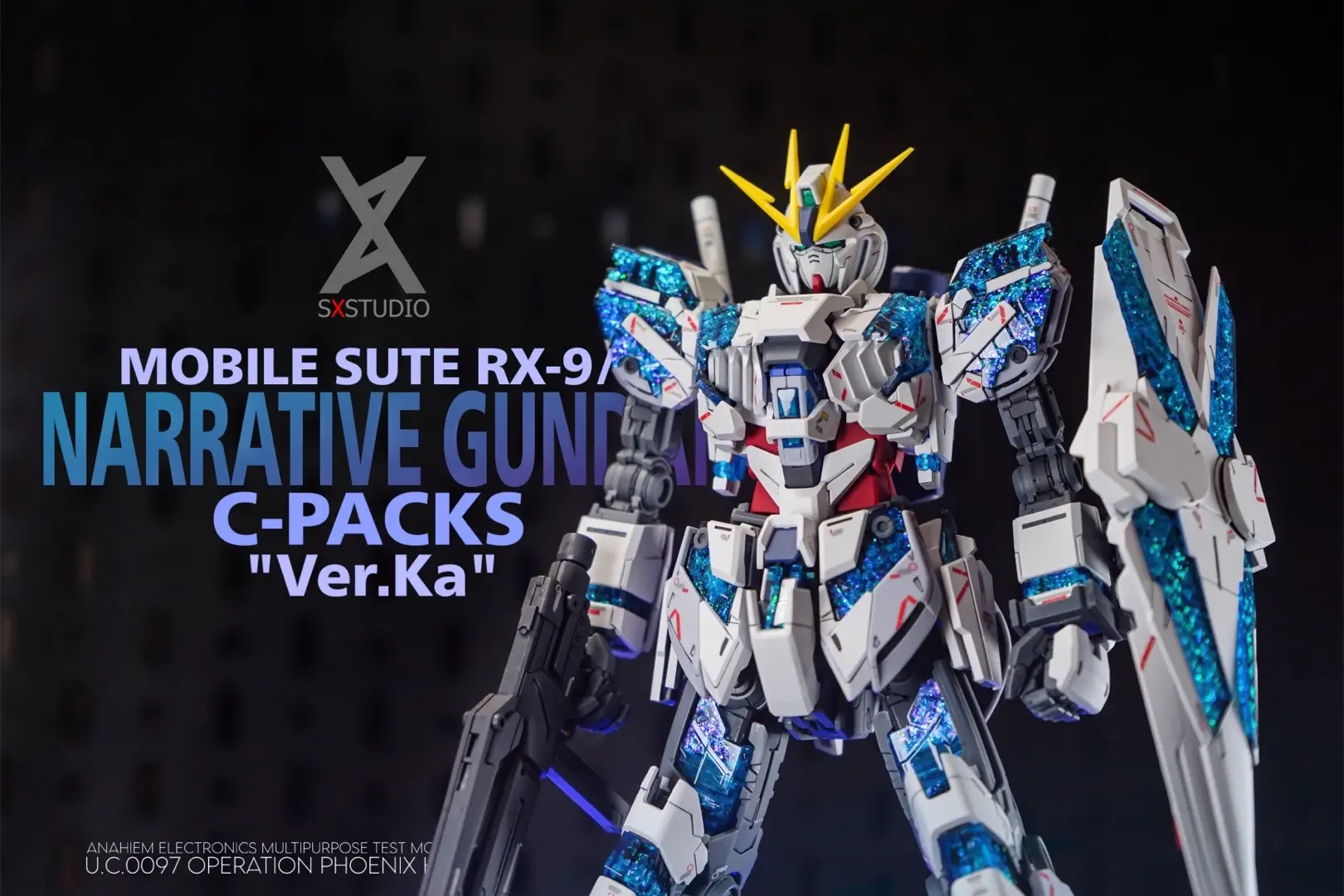 ส่งงานประกอบ ทำเอฟเฟกต์สีไซโคเฟรม  MG 1/100 Narrative Gundam Ver.ka #gundam #กันดั้ม #กันพลา #gunpla #trending 