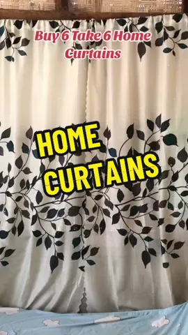 Buy 6 Take 6 Home Curtains sobrang ganda what you see is what you get sobrang napaka aliwalas tignan #homecurtains #curtains #curtainsdesign #affiliate #tiktokaffiliate 