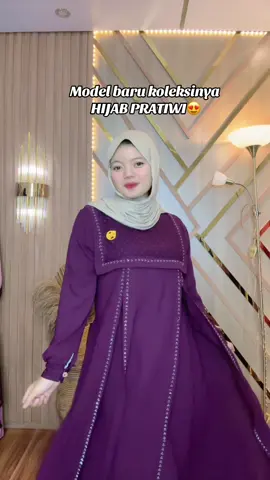 Racun racun racun ga abis abis emg hijab pratiwi selalu keluarin model baru terus😍 #masyaallahtabarakkallah #gamisbrukatmewah #hijabpratiwi #gamisterbaru #gamislebaran #bajulebaran2026 #gamisburgundy #soundviral 