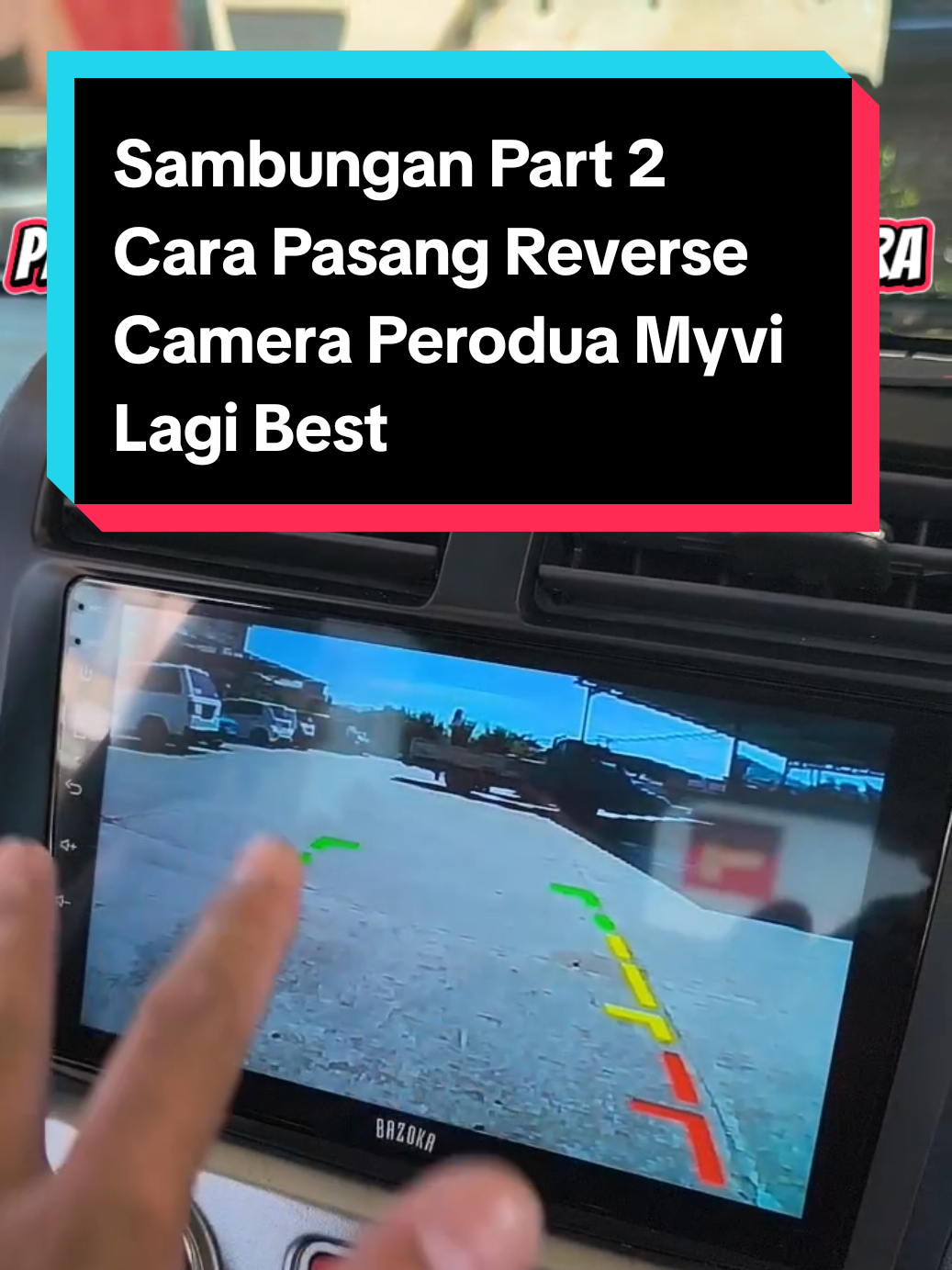 Cara pasang reverse camera perodua myvi lagi best. Tutorial pasang reverse camera perodua. . #tiktokmalaysia #v8nation🇲🇾 #myvilagibest #myvi #reversecamera #carandroid #android #perodua #proton #fyp 
