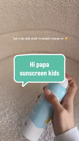 Senang jenis spray gini nak apply kat anak..tak melekit & cepat meresap   #sunscreen #sunscreenspray #hipapa #hipapasunscreen #kids #kidssunscreen #fyp