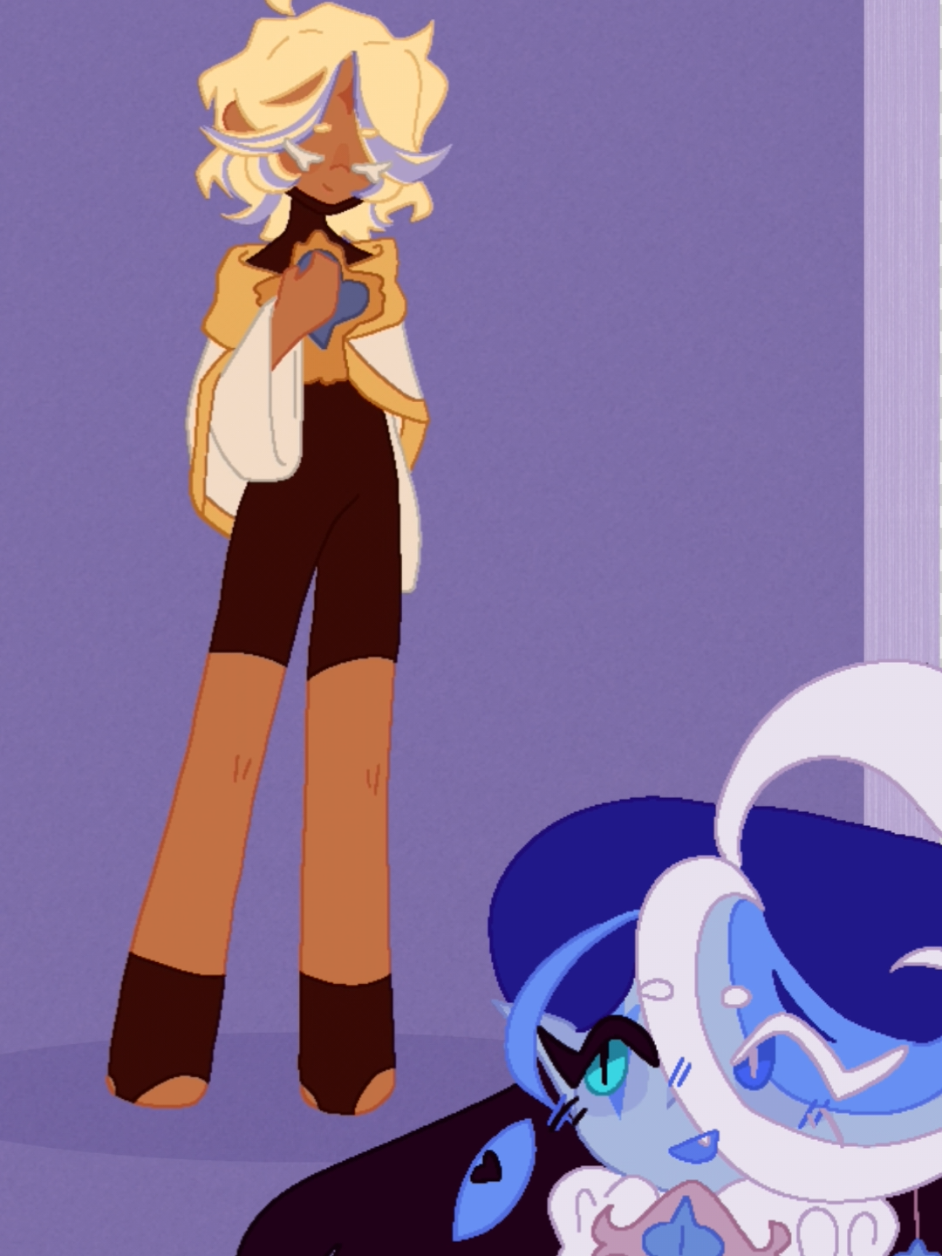 *Drops my PV designs and runs away* It's nap time for me now #cookierunkingdom #crk #shadowvanilla 