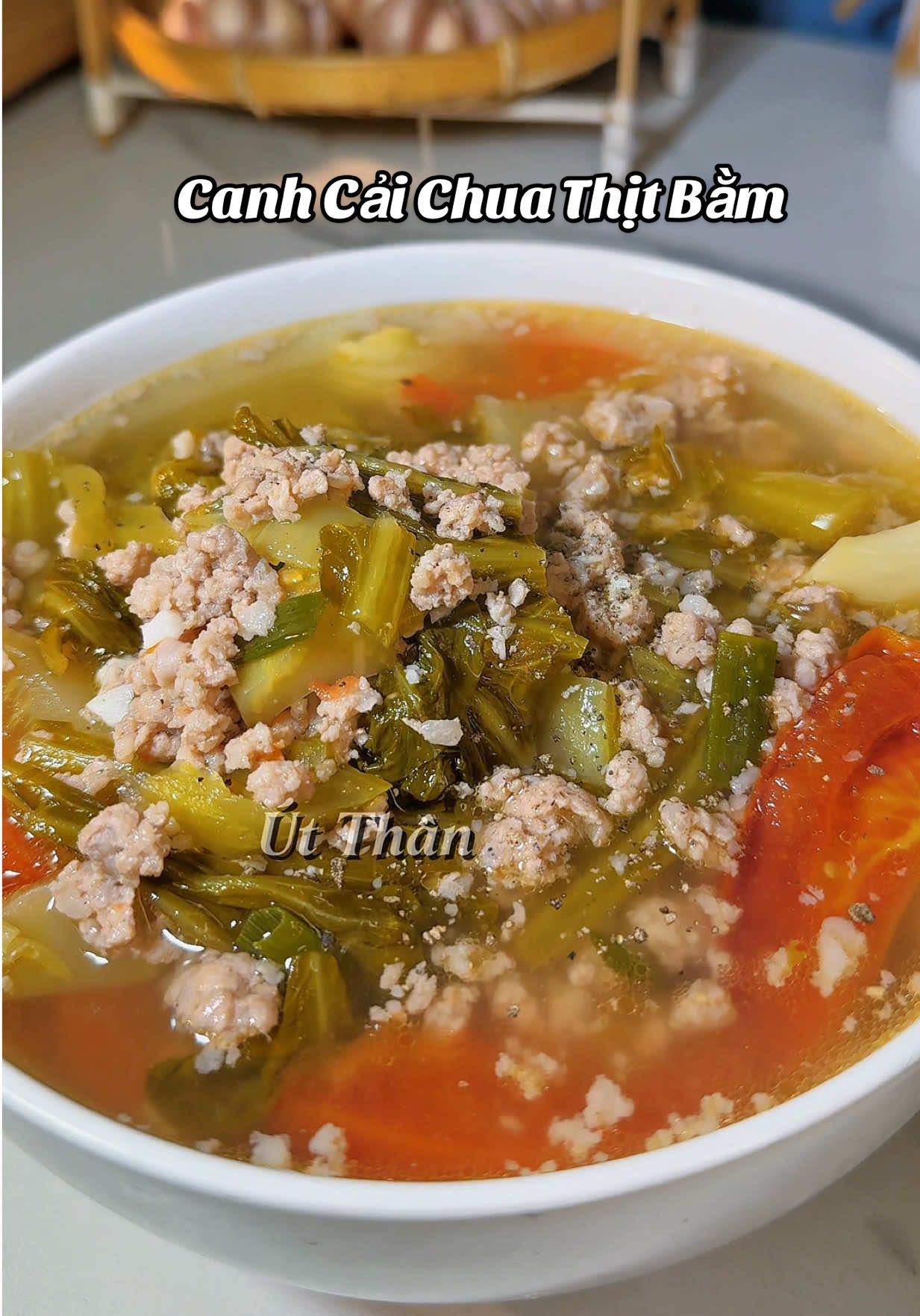 Món canh quốc dân – nấu lẹ mà đưa cơm phải biết. #canhcaichua #monngonmoingay #bepnhochuyenlon #comnha #homnayangi 