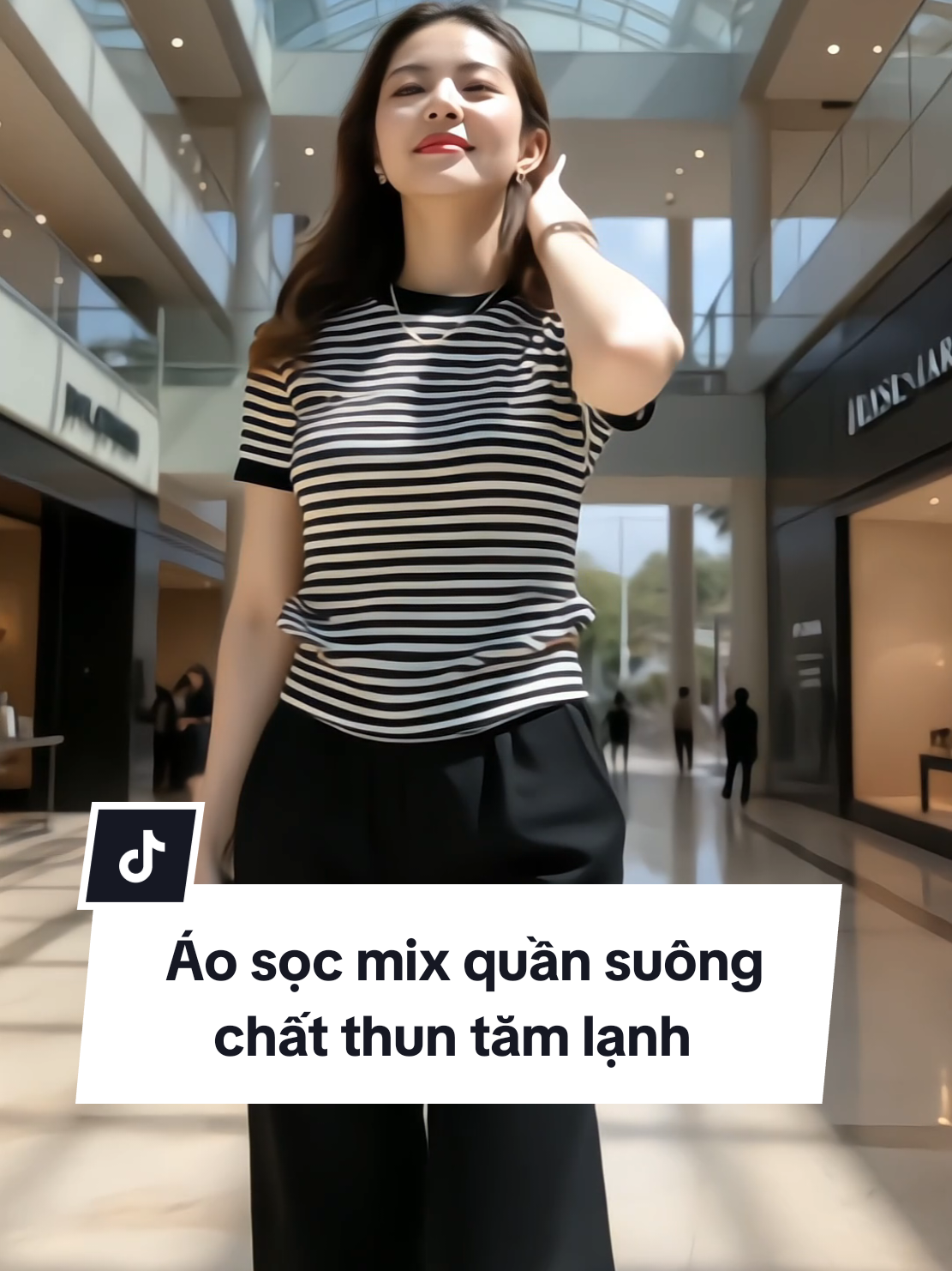 Sét áo sọc mix quần suông. Chất thun tăm lạnh. #linhtaphoa20 #setdo #setdoxinh #bodo #bodoxinh #bodomacnha #thoitrangnu 