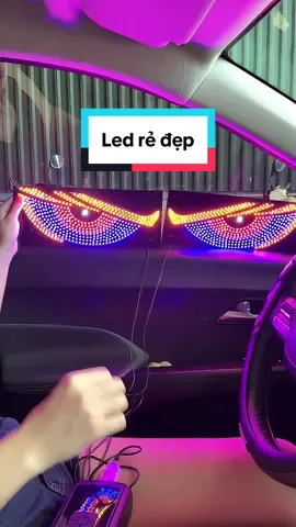 Cặp đèn led mắt quỷ đang rẻ các anh ơi #denledoto #denledmatquyoto #ledxetai 