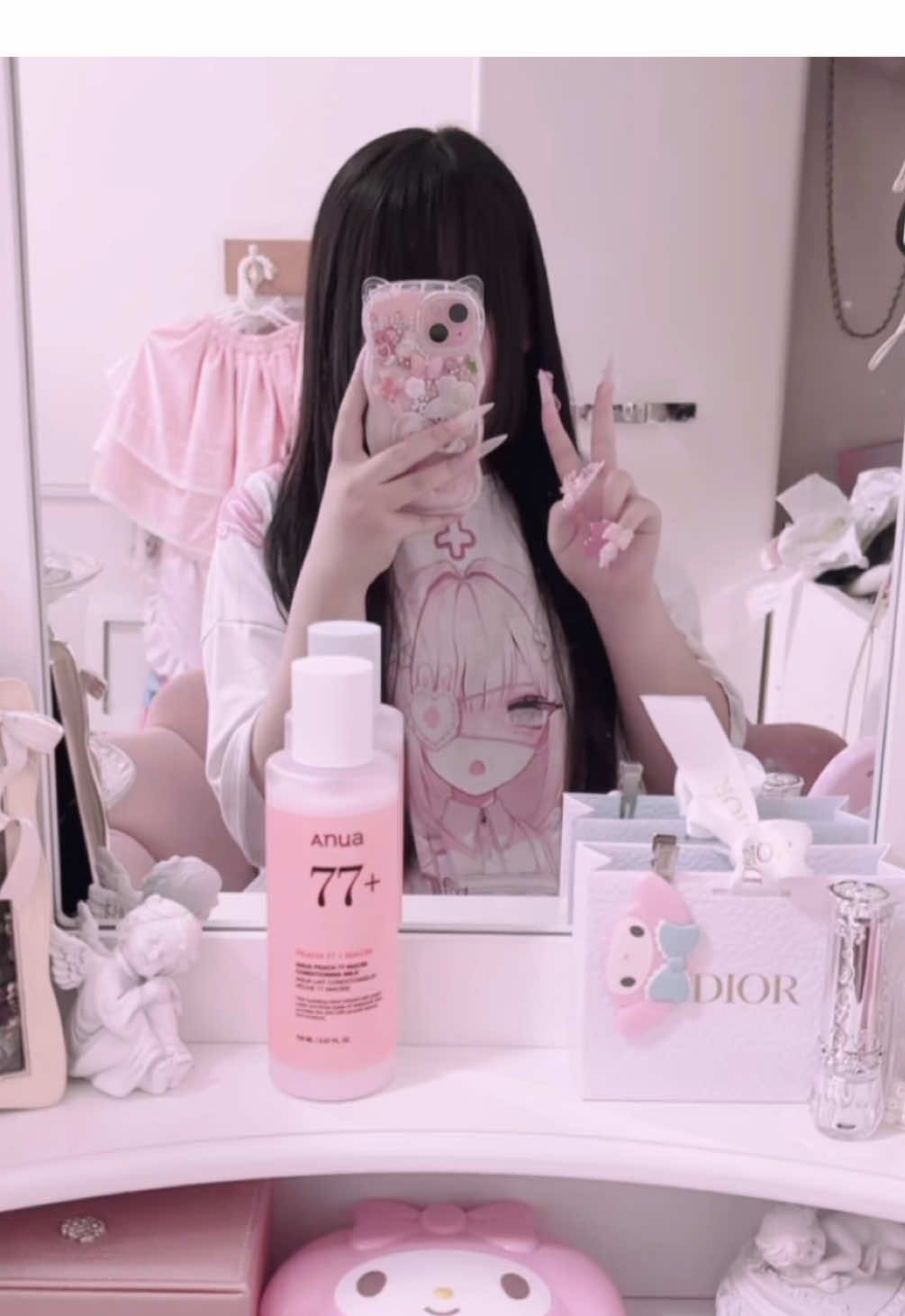 高校を通信と全日どっちにするかずっと迷ってるꌩ  ̫ ꌩメリットとデメリット教えて♥🎀 #茶碗洗碗 #量産型vlog #日常vlog #量産型 #f 