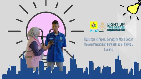 Nyalakan Harapan, Genggam Masa Depan Melalui Pendidikan Berkualitas di SMKN 5 Kupang Baca selengkapnya di website Pos Kupang https://kupang.tribunnews.com/ #plnntt #pln #listrik #pendidikan #generasiemas #indonesiaemas #kupang 