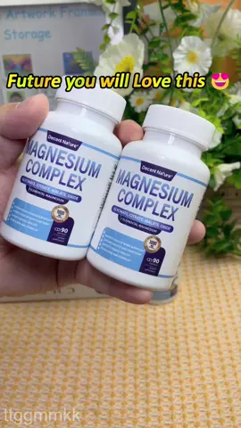 Empieza a tomar magnesio! #magnesiumdeficiency #magnesium #supplementsthatwork #magnesiumbenefits #magnesiumglycinate #healthy 