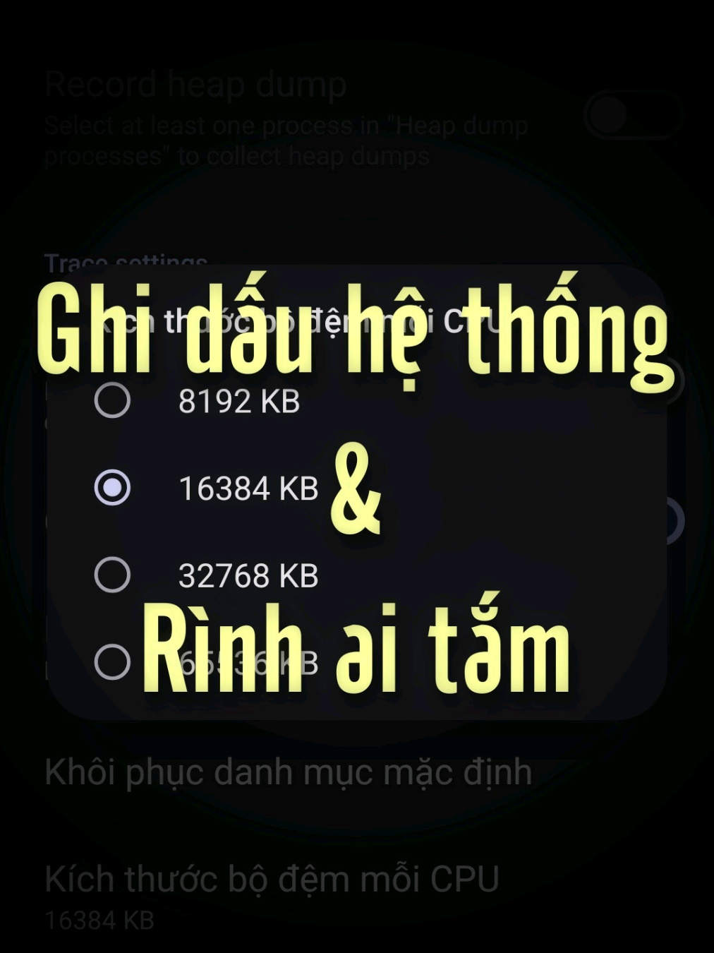 Những thứ mà các bạn có thể bị lùa nhất sẽ nằm ở đây khi rình ai chấm #androidtricks #tipsandtricks #congnghe 