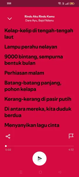 🎧𝐟𝐮𝐥𝐥 𝐥𝐢𝐫𝐢𝐤 𝐥𝐚𝐠𝐮 𝐬𝐩𝐨𝐭𝐢𝐟𝐲 (rindu aku rindu kamu) #fyp #foryoupage #xyzbca #4u#liriklagu #spotify 