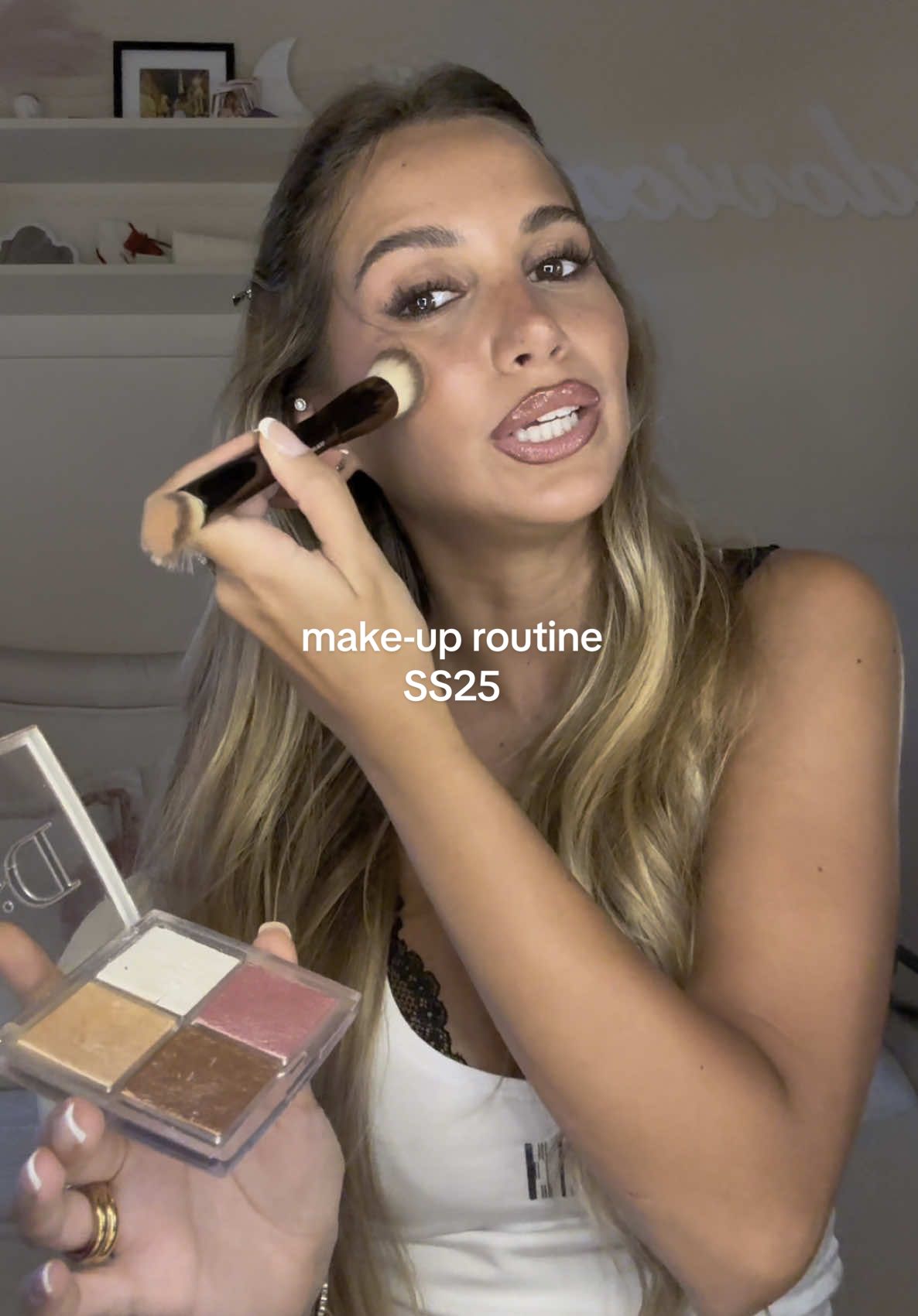 la mia make-up routine di quest’estate 🍑🤎👱🏽‍♀️ #makeup #tips #routine #ss 