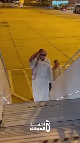 قرب الرحيل وخاطري منك ما طاب ..  #الهلال  #فهد_بن_نافل 