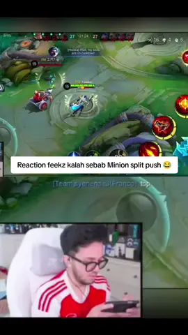 reaction kau kalah dgn Minion@Feekz #MLBBALLSTAR #MLBBDinoPlanet #MLBBMysticMeow 