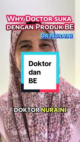 𝟎𝟏𝟐𝟕𝟔𝟑𝟏𝟒𝟗𝟑 𝐒𝐚𝐢𝐟𝐮𝐥 Semakin ramai doktor bersama BE. Kali ini saya bertanya pendapat Dr Nuraini apa hebatnya produk BE Ayuh dengarkan #doctor #auloraserieswithkodenshi #belixz 