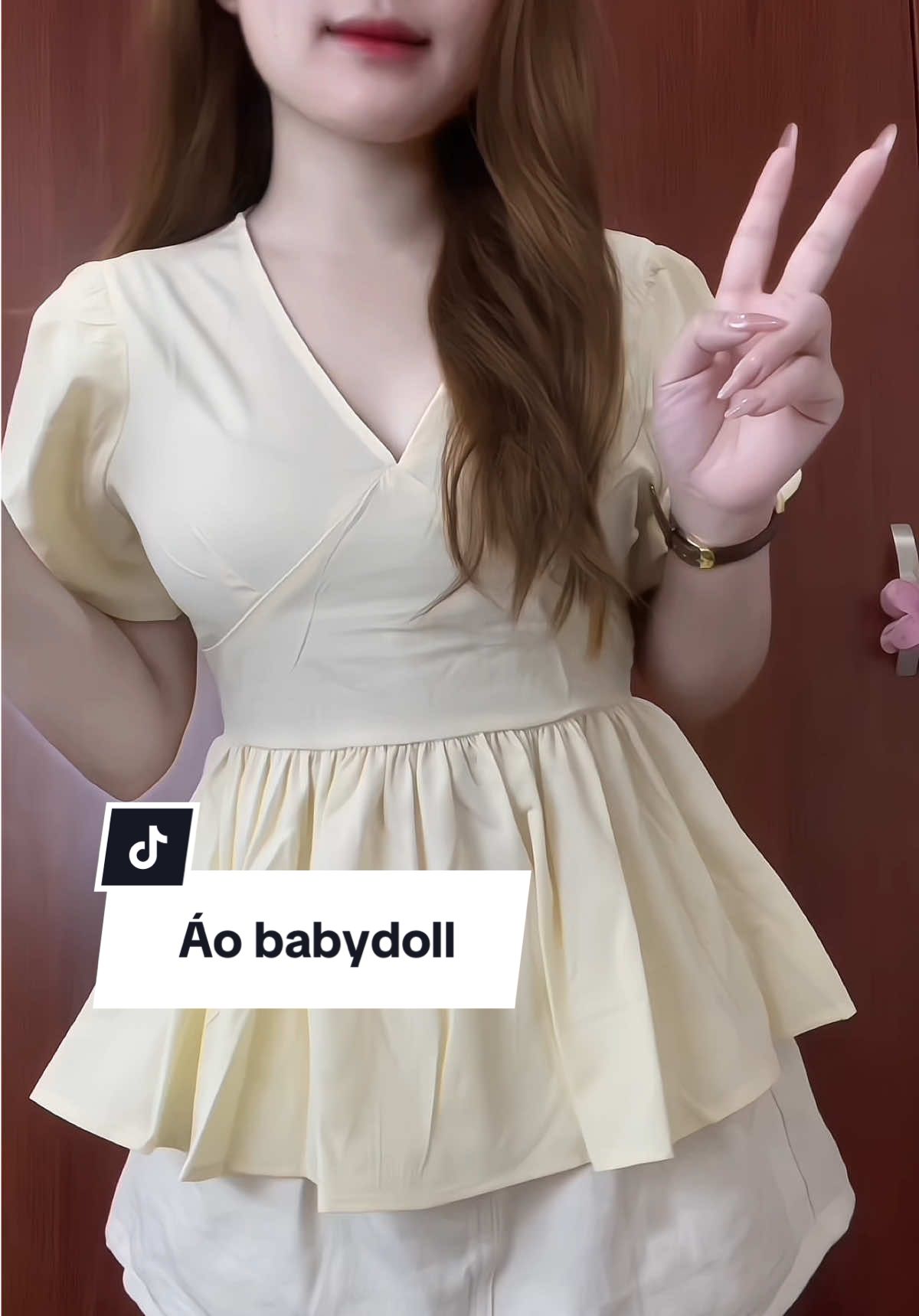 Vẫn cứ là babydoll xinh #xhtiktok #xuhuongtiktok #thoitrangnu #reviewquanao #babydoll #kimeehouse #phoidoxinh 