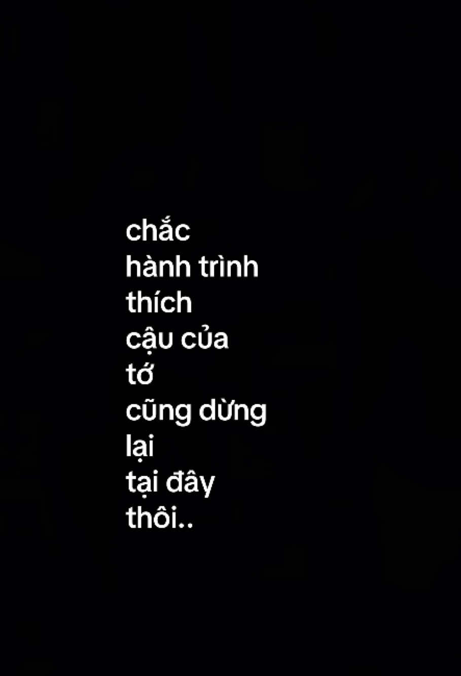 tớ buông rồi